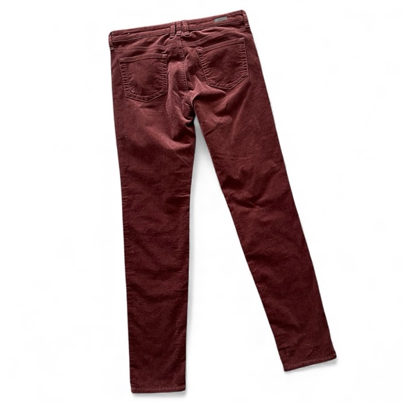 Kut From the Kloth Dianna Corduroy Skinny Brown Cognac Sz 10 Relaxed Mid Rise - Picture 8 of 14